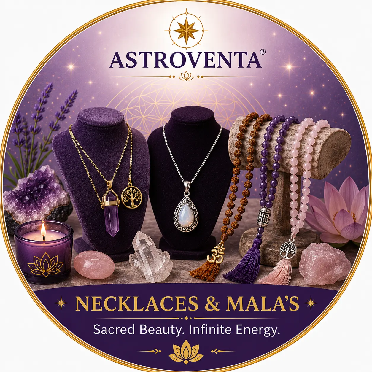 Necklaces & Mala