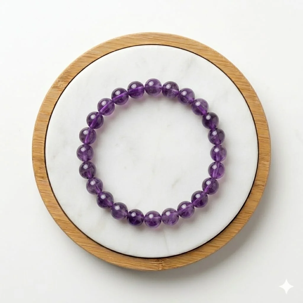 Amethyst Healing Crystal Bracelet