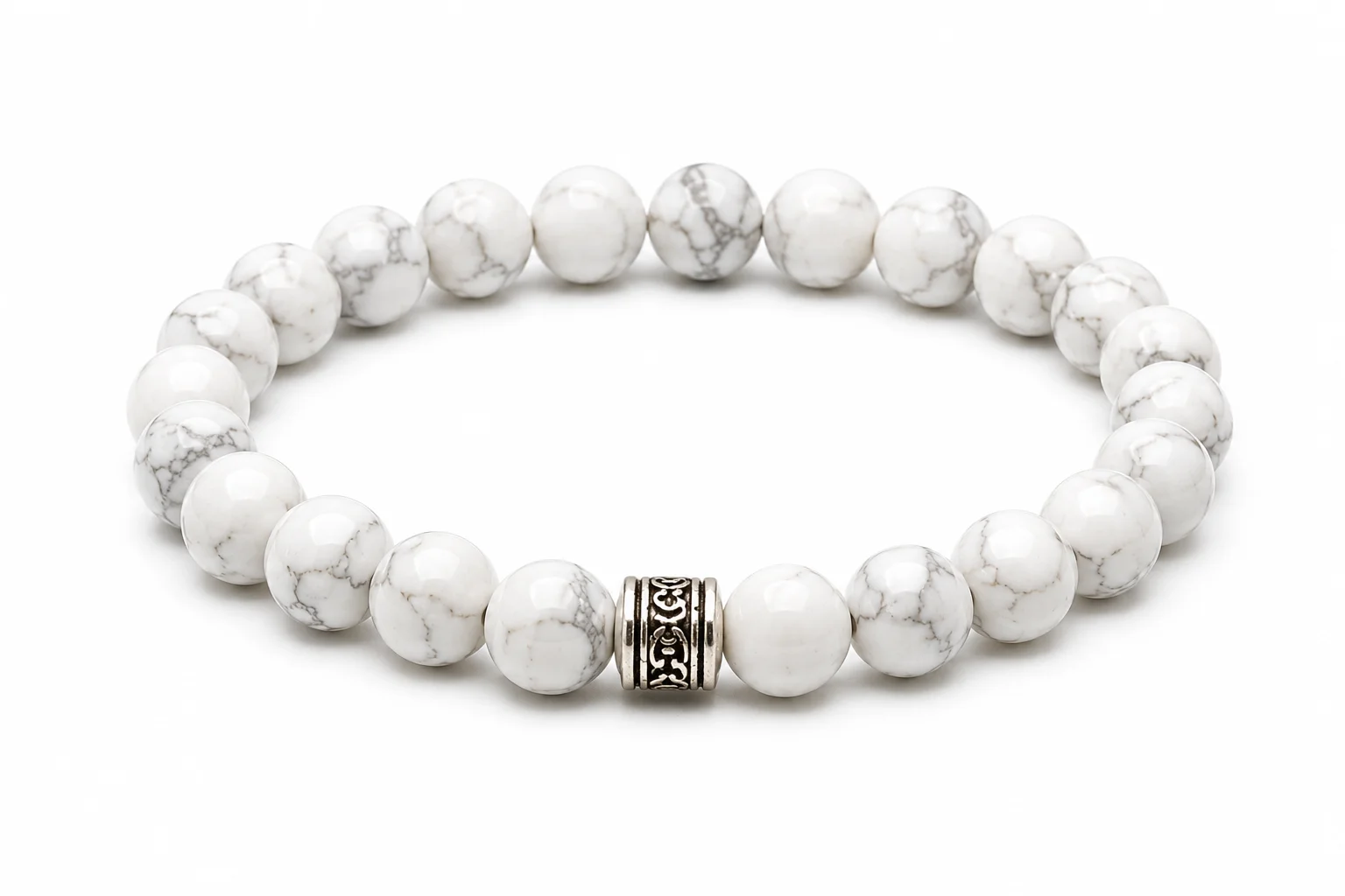 Howlite Healing Crystal Bracelet