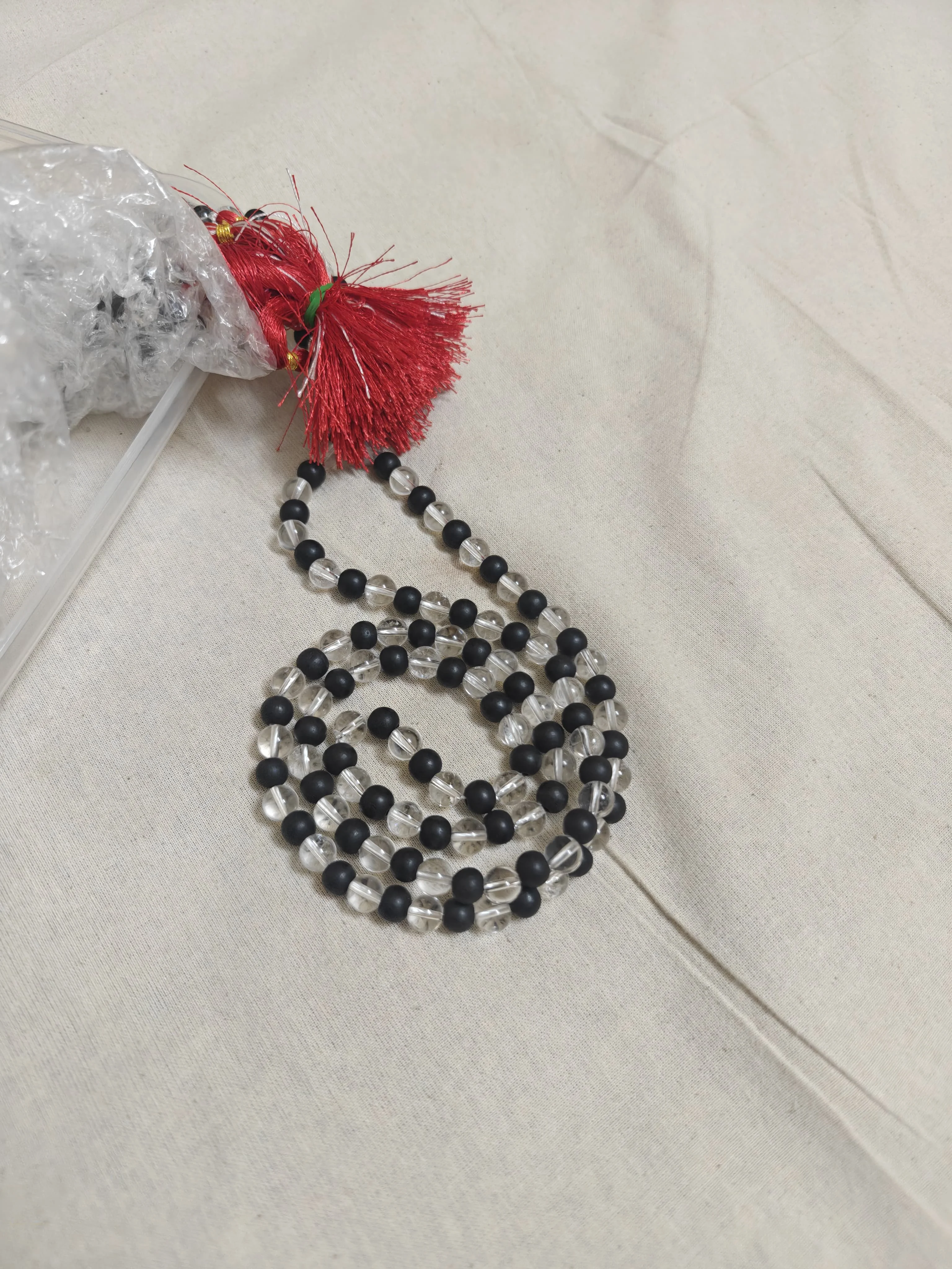 Karanguli & Clear Quartz (Sphatik) Spiritual Jap Mala