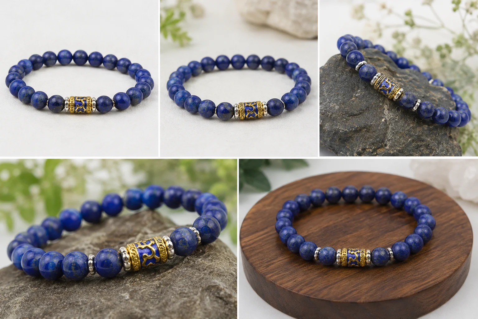 Lapis Lazuli Healing Crystal Bracelet