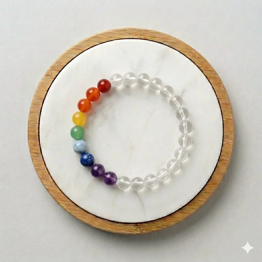 Nine Chakra Activation Crystal Bracelet