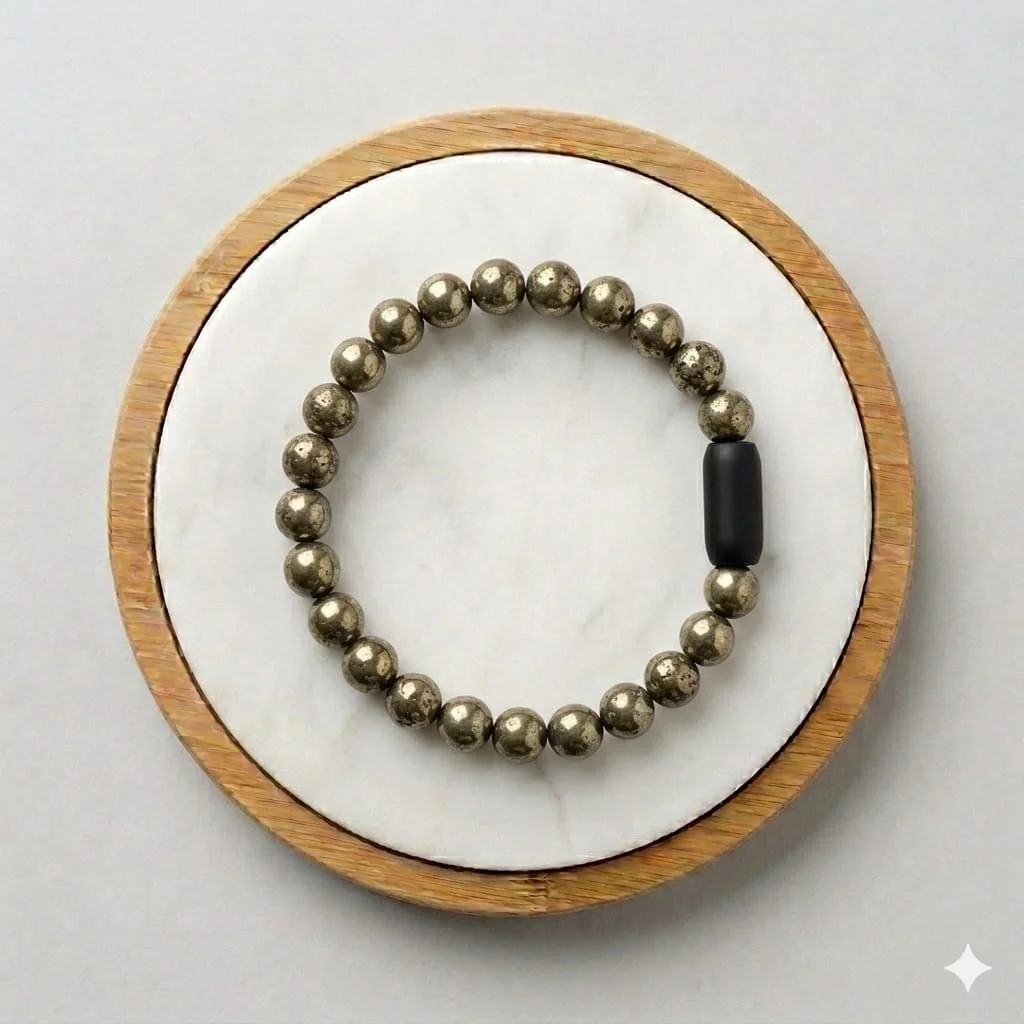 Pyrite Money Magnet Bracelet